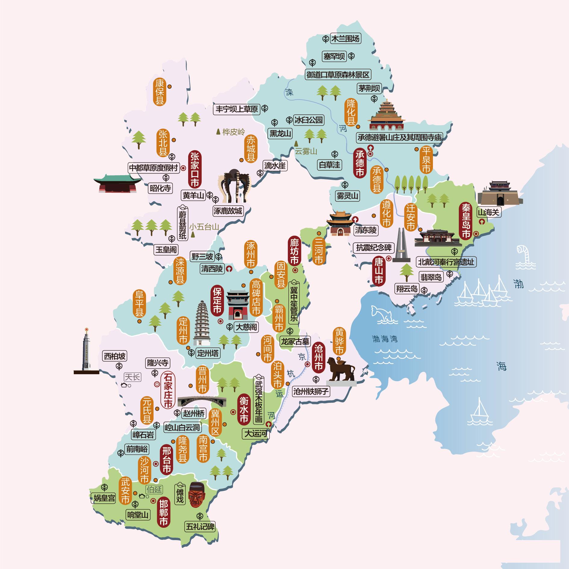 河北人文地图