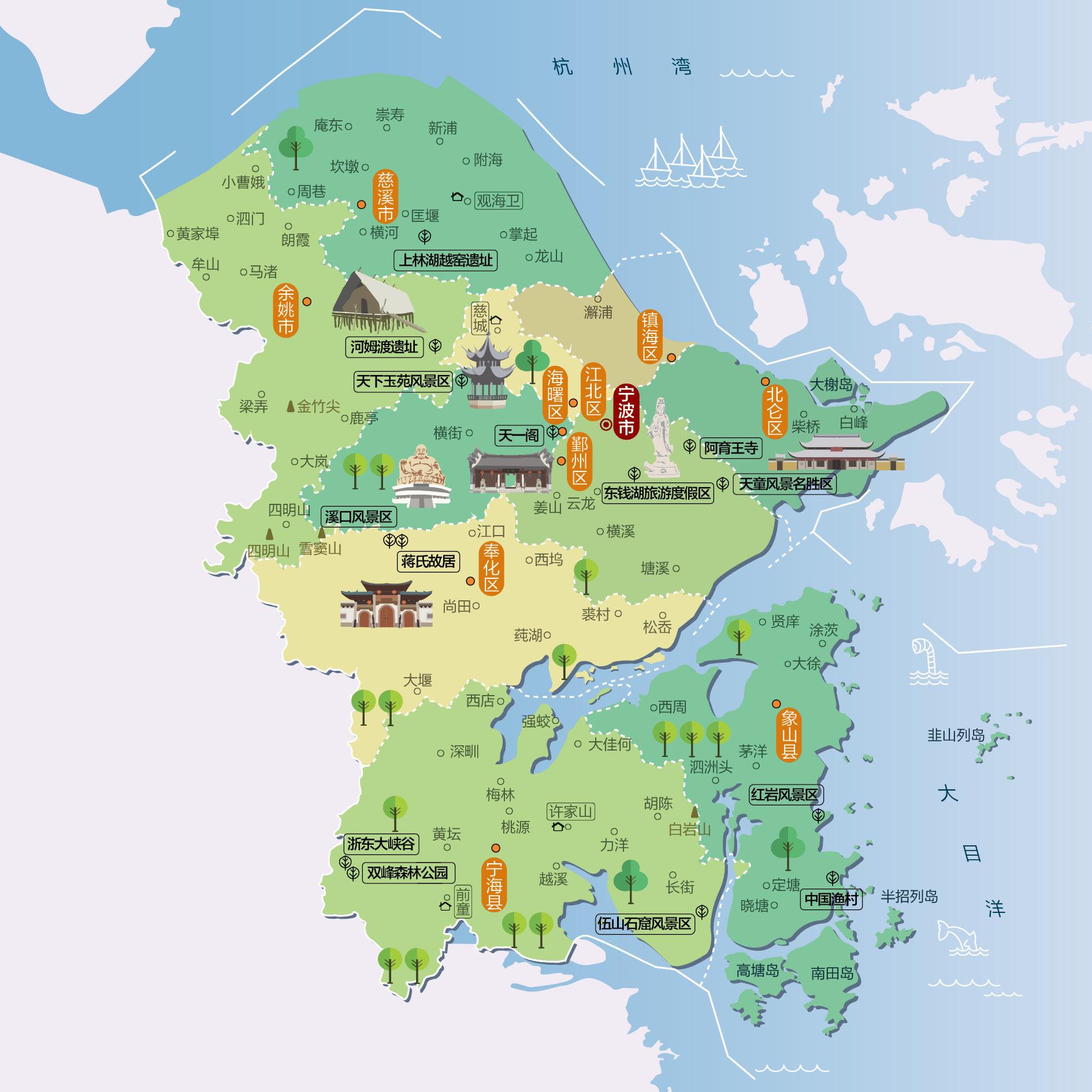 宁波人文地图
