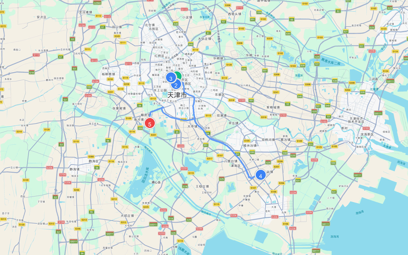 路线地图