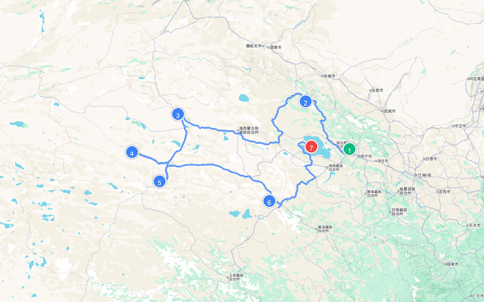 路线地图