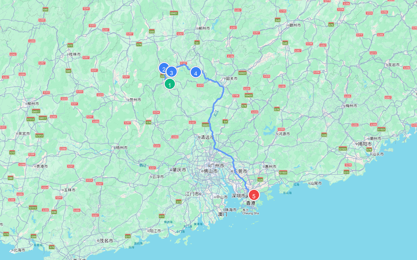 路线地图